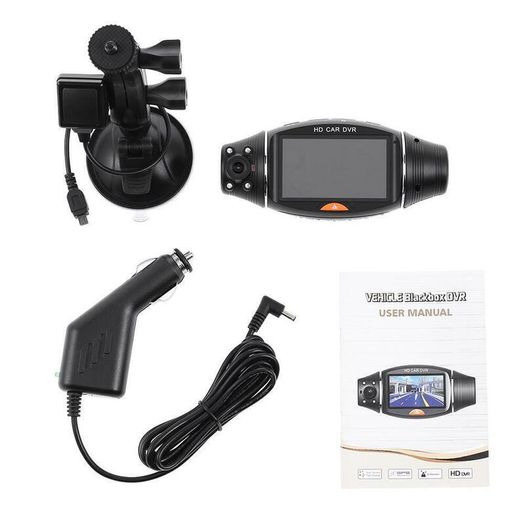 Car DVR Video Recorder Camera Front and Rear GPS HD