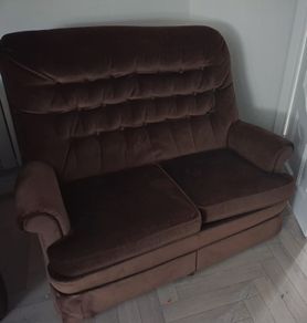 Vintage brown sofa