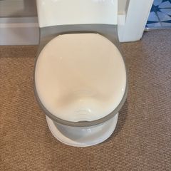 Potty with flush noises