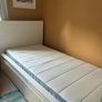 Single bed and mattress Image 2