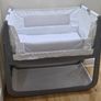 Dark gray bed side cot. Image 5