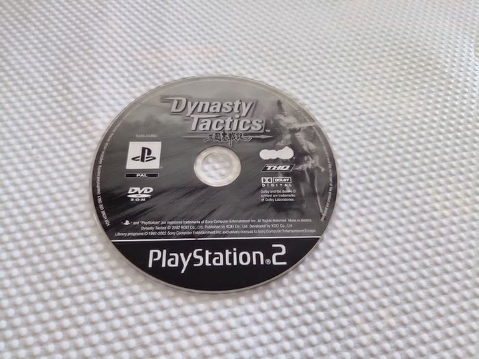 Dynasty Tactits PlayStation2 Ps2 Games Original