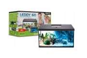 Aquael LEDDY Day &amp; Night 60 Black 2.0 Aquarium Set