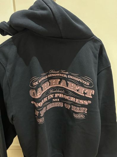 Carhart Navy Hoodie L regular fit (as good as new)