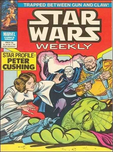 STAR WARS WEEKLY, Vintage Marvel Comics -  Issues #105, #106, #107 - Feb and Mar 1980