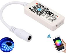 3528 5050 LED Strip Lights RGB WIFI Smart Controller For LED Strips Lights DC 5-28V Phone App Control Dimmer Dimmable Alexa Google