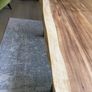 Exceptional Solid Hardwood Live Edge Slab Dining Table 10cm Thick Image 6