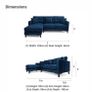 L shaped sofa/ couch Image 6