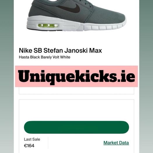 Lightweight Nike Air Max SB Green