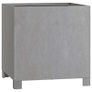 Set of 2 Corten Steel Planters with Legs 40 x 40 x 40 cm Image 3