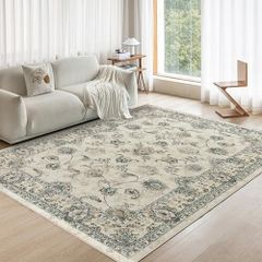 Large Living Room Washable  Rug 300X400CM Soft Short Pile Non Slip Carpet