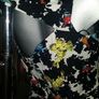 Redherring Black Bird print flared dress size UK12 EU40 Postage included Image 5