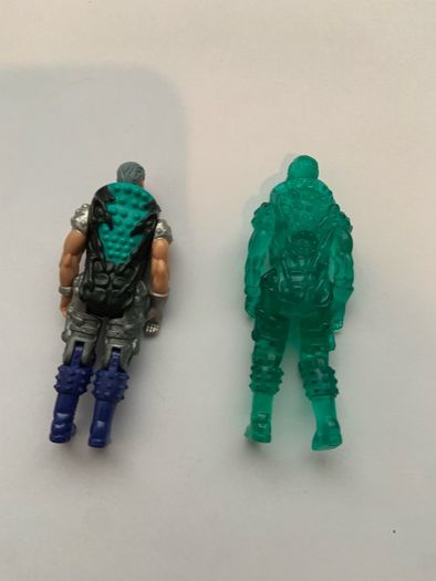 Vintage MASK Wolfbeast Figures - Miles Mayhem & Hologram Variant -Kenner 1987