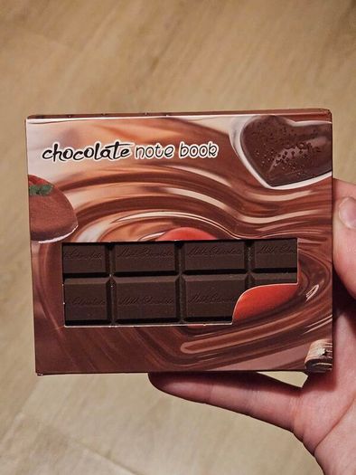 Notebook that looks like Chocolate