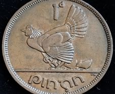 Ireland - 1943 - 1 Penny - Hen - KM.11 - [2738]