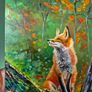 Autumn vibe | oil painting on canvas panel Image 7