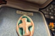 Vintage Cross Brooch