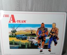 The A Team Hannibal 1983 Laminated Picture