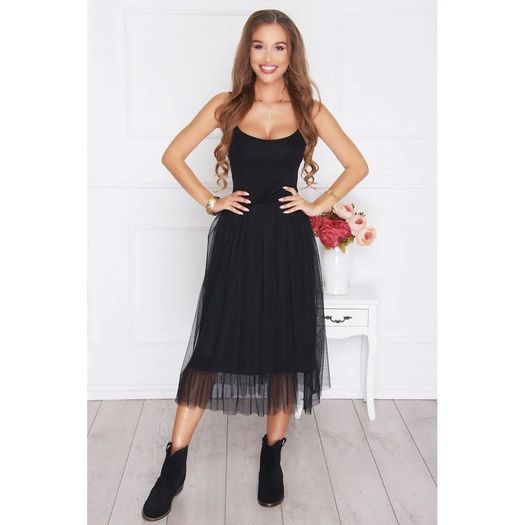 Creamy/ black/khaky/ pink  cliffon dress