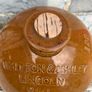 Antique Lincoln 2 Gallon Stoneware Flagon. Image 2