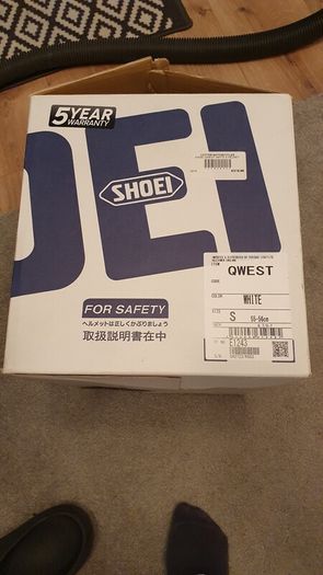 Shoei Qwest Helmet size S (55-56cm)