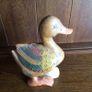 Wooden duck with Egg Image 3