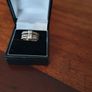 white gold and gemstone ring Image 2