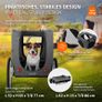 Dog trailer Bicycle trailer Dogs up to 40 kg Image 2