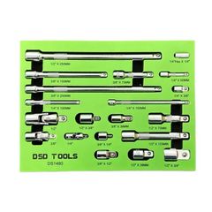 Dsd Tools 20pc Extension Bar & Adapter Set