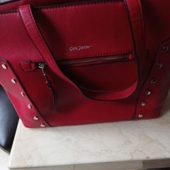 Carl Scarpa  Red Large Handbag.   B.N.W.T