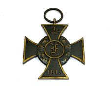 Rare Antique world war 1 Friedrich cross medal