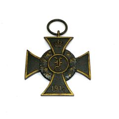 Rare Antique world war 1 Friedrich cross medal