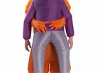Carry Me Alien Inflatable Adult Costume, Funny Scary Blow Up Fancy Dress Suit for Halloween Party - Easy to Inflate and Deflate (FREE POSTAGE)