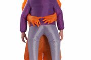 Carry Me Alien Inflatable Adult Costume, Funny Scary Blow Up Fancy Dress Suit for Halloween Party - Easy to Inflate and Deflate (FREE POSTAGE)