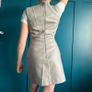Vero Moda grey faux leather mini dress. Size XS Image 9