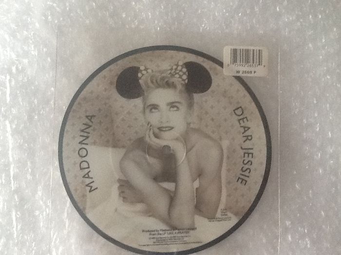 Madonna Dear Jessie Picture Disc