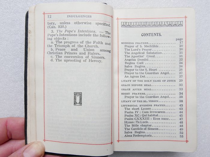 Vintage The Treasury of the Sacred Heart: A Prayer Book for Catholics