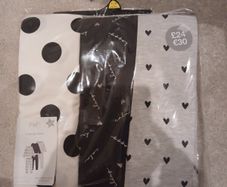 Girls pjamas age 9-10 3 pack F&F