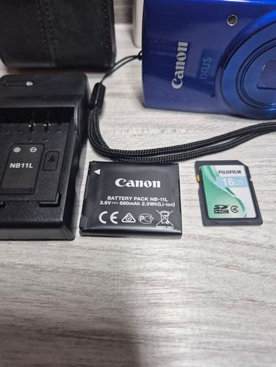 Canon IXUS 180 Digital Compact Camera Working w/ Canon 10x Optical Zoom Lens