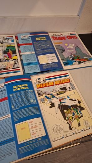 Action Force GI Joe Annual Hardbooks 1980's x3