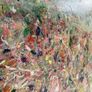 Large Original Floral Painting Irish abstract art Image 8