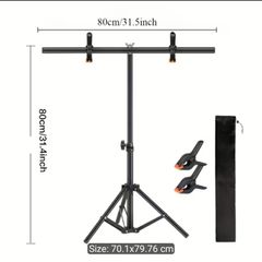 2 x T-Shape Backdrop Stand Kit
