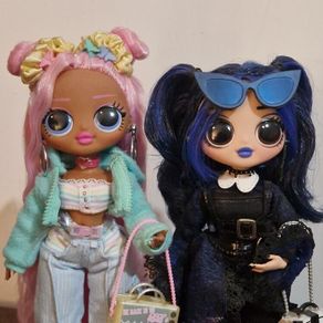 LOL OMG BFF Dolls Sunshine Gurl and Moonlight B.B.