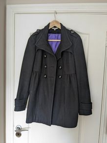 Redherring Black wool coat