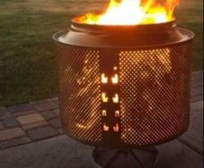 3rd Fire pit for BBQ, Outdoor party or Camping
