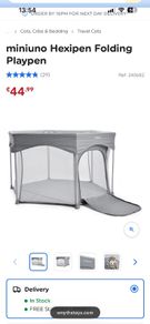 Playpen foldable
