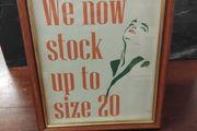 Ladys Clothes shop sign