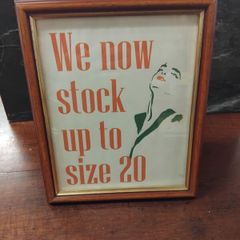 Ladys Clothes shop sign