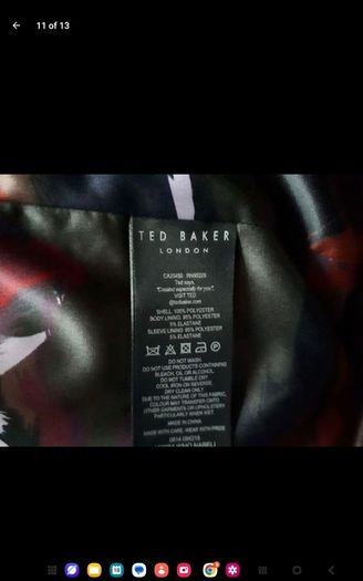 Ted Baker - Nabeli Coat - Deep Burgundy - UK 8 to 10 - BNWT RRP 430