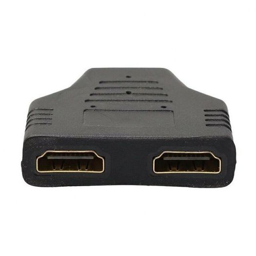 4827 HDMI 1 in to 2 Out Splitter Male to Female M/F Adapter Converter TV